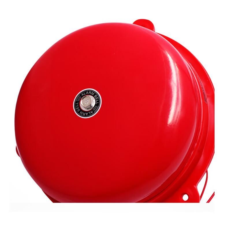 谋福 383 消防警铃火灾火警报警器材 电铃套装 （4寸套装 ）  3个起订按（个）销售