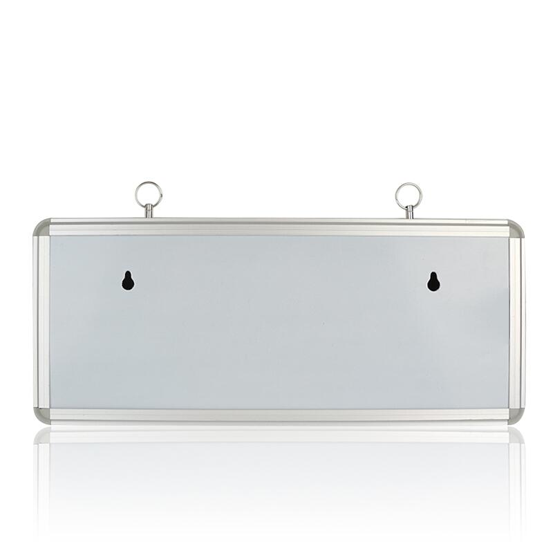 谋福 813 自发光安全指示标示牌 （铝框 单面左）  6个起订按（个）销售