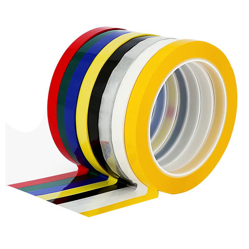 谋福 275 桌面定位标识划线胶带 0.5CM宽*66米(5卷)蓝色  8组起订按（组）销售