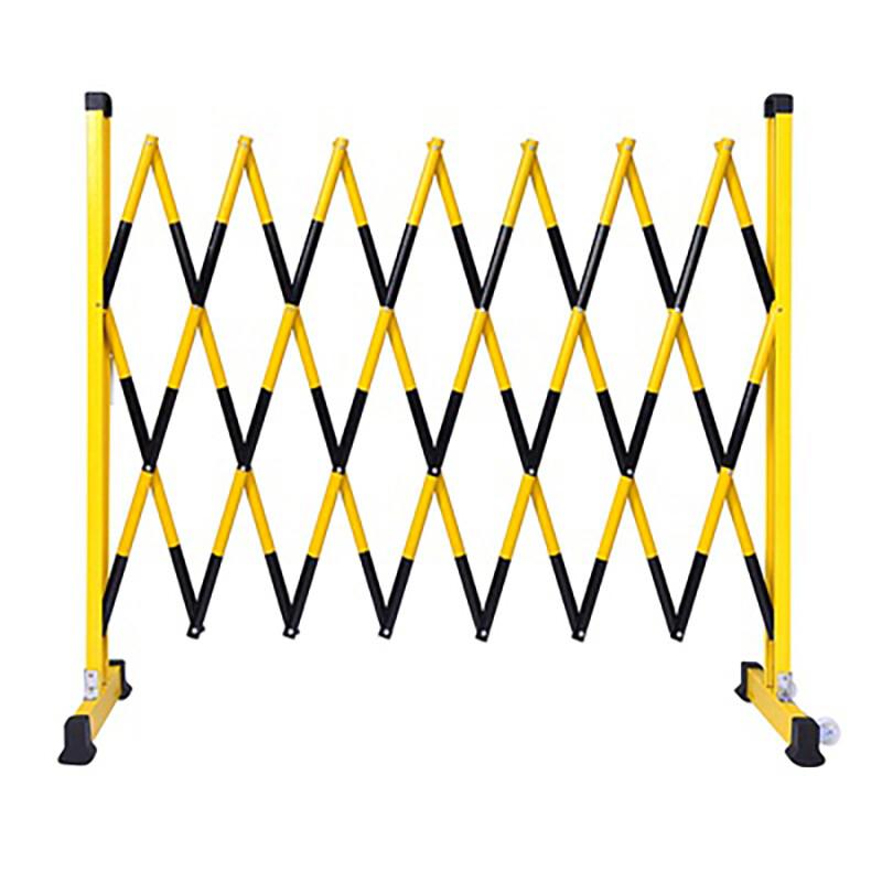 谋福 GLHL-005 黄黑色玻璃钢绝缘伸缩围栏 1.2m*4m管式按（个）销售