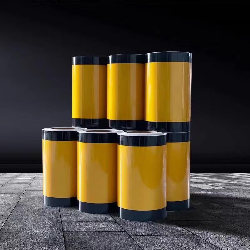 谋福 tj1679 危险源标识色环20cm黄黑警示胶带 20x1000cm按（卷）销售