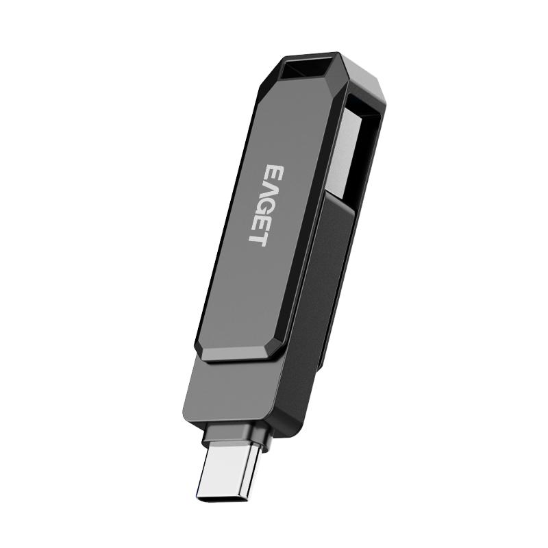 忆捷 CF66-128G U盘 Type-C USB3.2 双接口按个销售