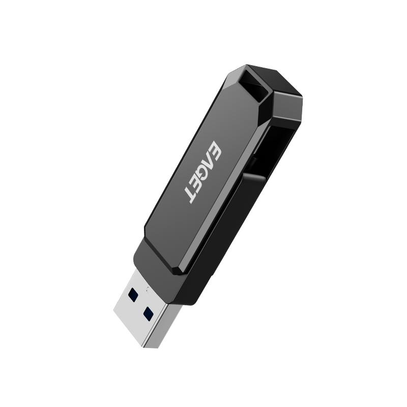 忆捷 CF66-128G U盘 Type-C USB3.2 双接口按个销售