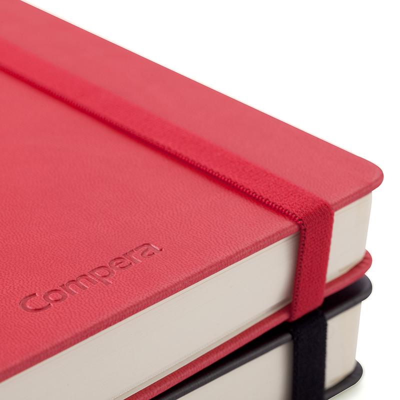 齐心 CPC2025 PU面2025年历本 A5 178张 红色按（本）销售