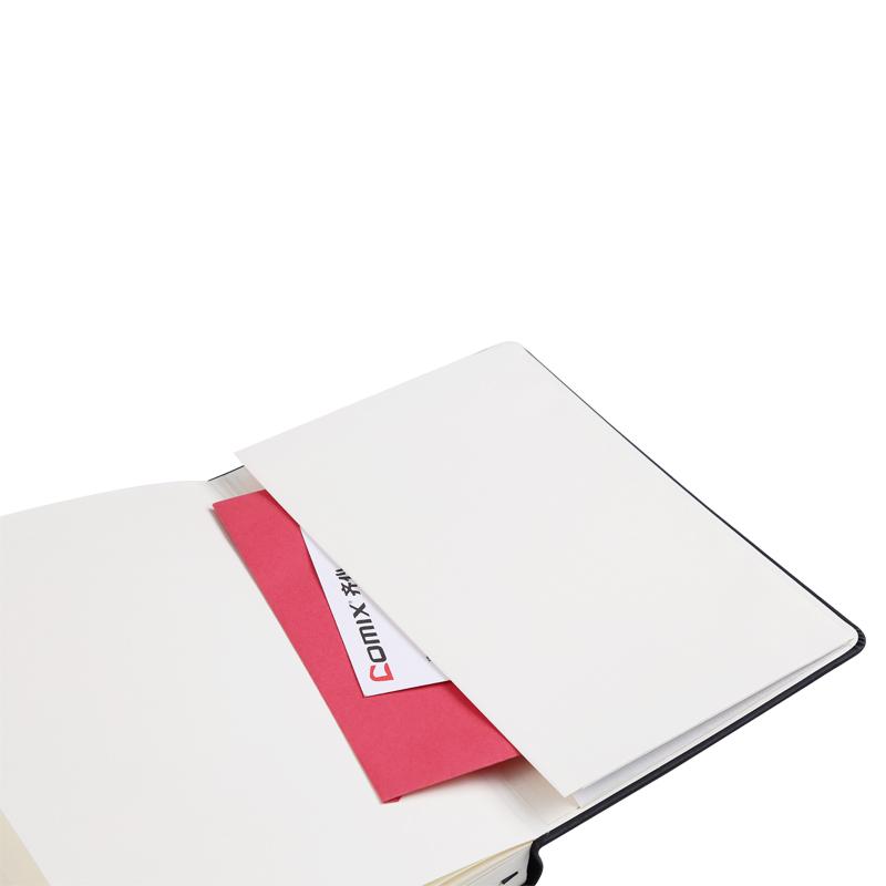 齐心 CPC2025 PU面2025年历本 A5 178张 红色按（本）销售