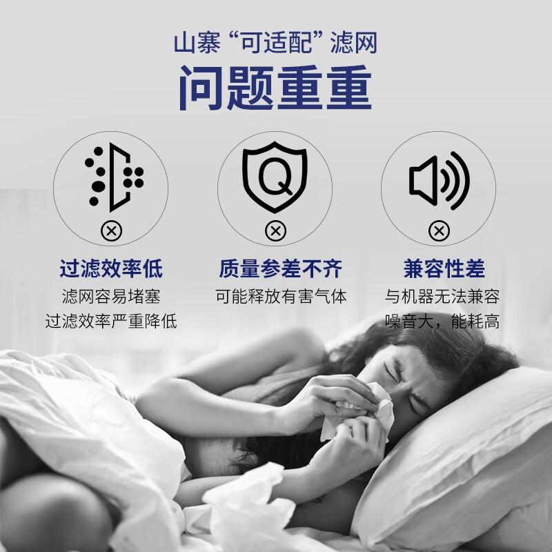 霍尼韦尔 CMF82M 空气净化器过滤网 适用KJ820F系列 2号复合滤芯 【配件】单片按片销售