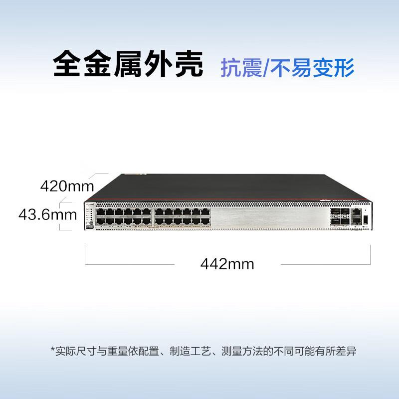 华为 S5731S-S24T4X-A 企业级核心交换机 24千兆电口4万兆光口按(台)销售 华为 S5731S-S24T4X-A 企业级核心交换机 24千兆电口4万兆光口按(台)销售