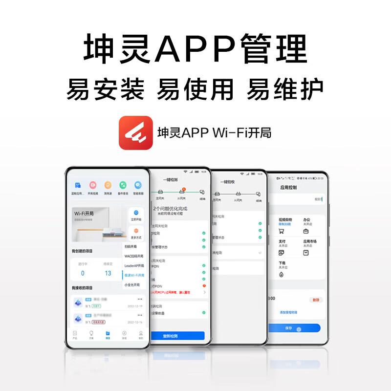 华为 智易AP160 wifi6无线ap面板 1800M双GE电口2+2千兆双频5g  典雅白按（台）销售