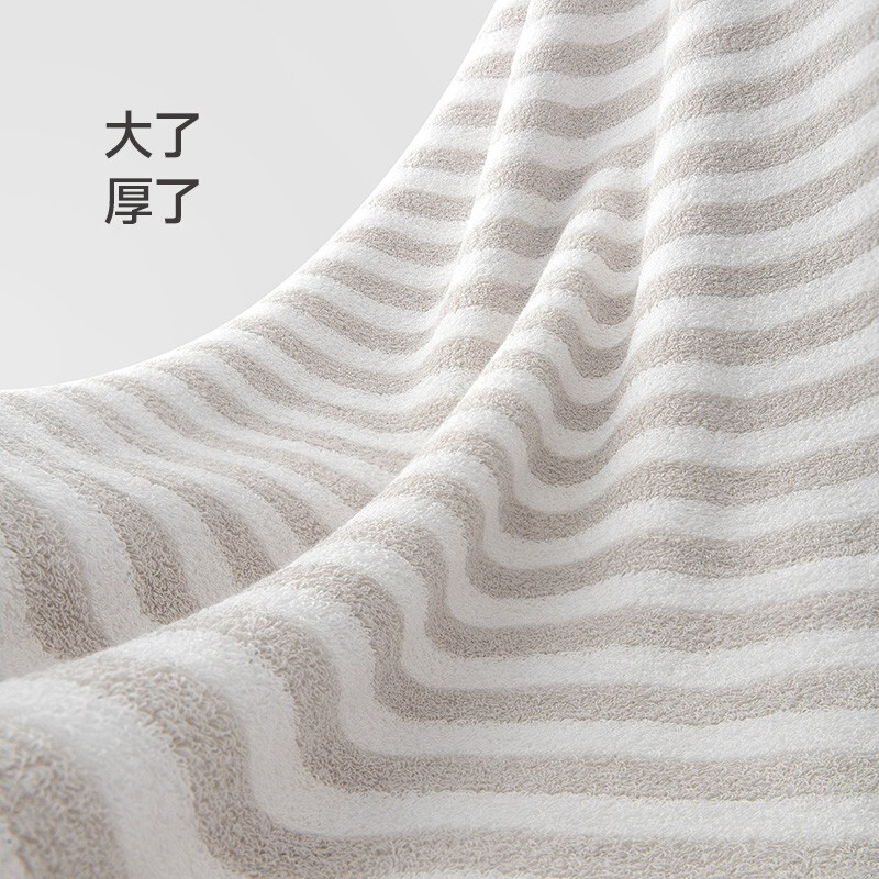 最生活 A-1182 条纹毛巾两条礼盒 100g 34*70cm按（盒）销售