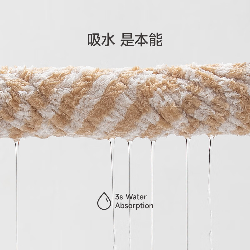 最生活 条纹 毛巾浴巾组合 3件套按（盒）销售