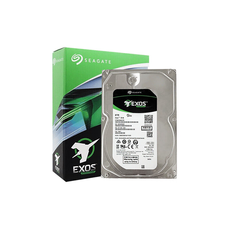 希捷 ST8000NM017B 企业级硬盘 服务器硬盘 8T  SATA 希捷银河Exos 7E10系列按个销售