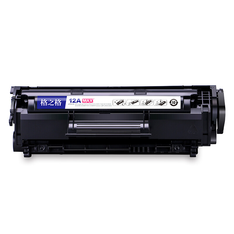 格之格 NT-PNH2612XMAX 硒鼓 3000页 黑色 适用于HP LaserJet 1010/1012/1015/1018/1020/1022/1022n/1022nw/3015/3020/3030/3050/3052/3055/M1005 MFP/M1300 MFP/1319f MFPCanon LBP 2900/3000按支销售