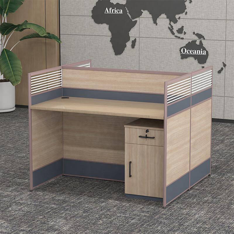 臻远 GWD-010 职员办公桌屏风桌组合员工位电脑桌职员工位对坐双人位按个销售