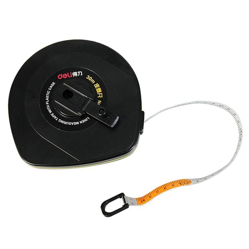 得力 8218 皮卷尺 30m按(卷)销售 得力 8218 皮卷尺 30m按(卷)销售