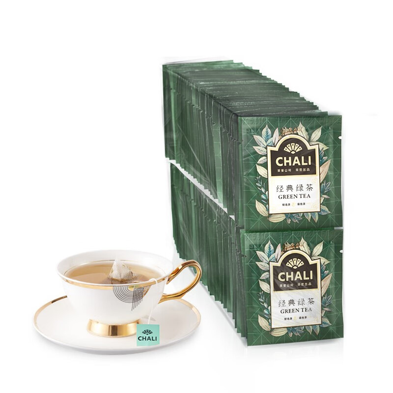 Chali 茶里经典绿茶 100包/袋