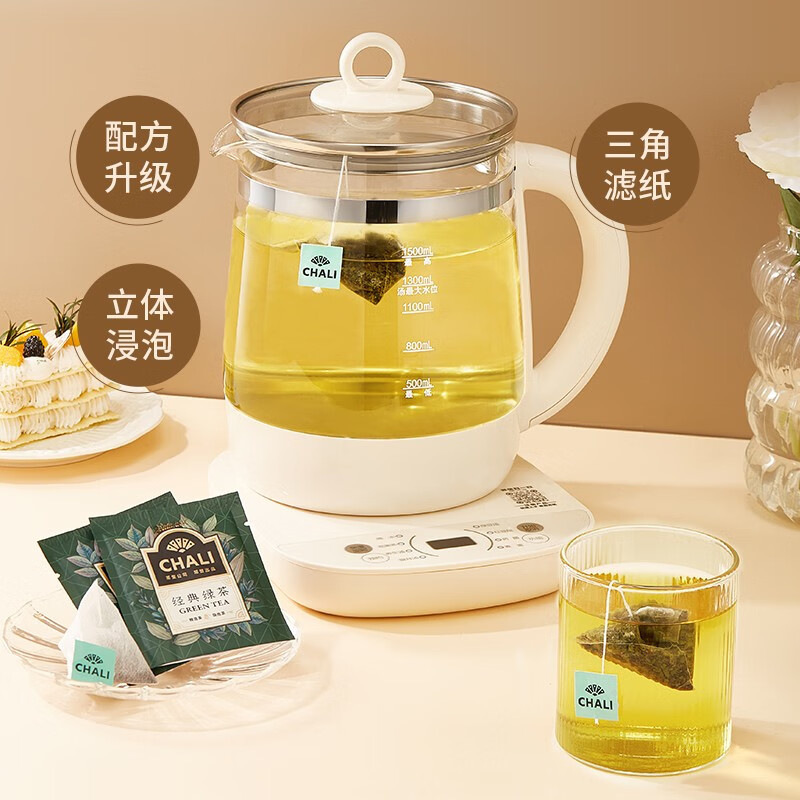 Chali 茶里经典绿茶 100包/袋