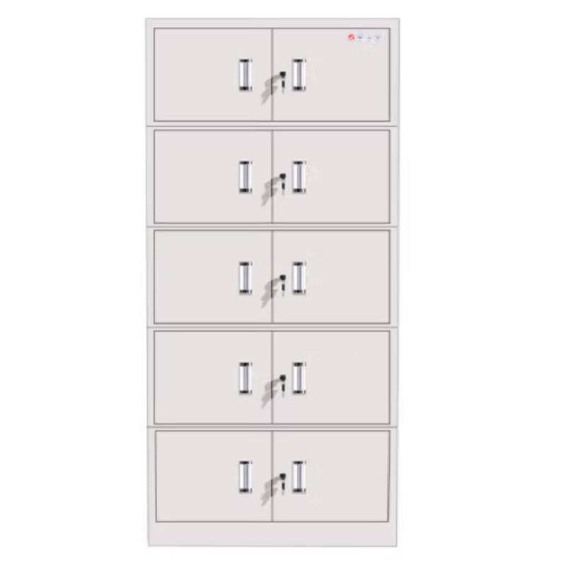 奈高 铁皮分5节 文件柜 1800×850×390cm按组销售 奈高 铁皮分5节 文件柜 1800×850×390cm按组销售