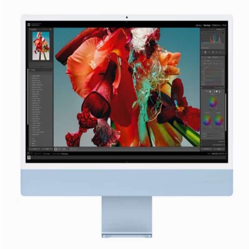 苹果 Z19L0005Z Apple/苹果AI笔记本/2023款 iMac 24英寸蓝色一体式电脑定做 4.5K屏M3(8+10核)16G 512G按台销售