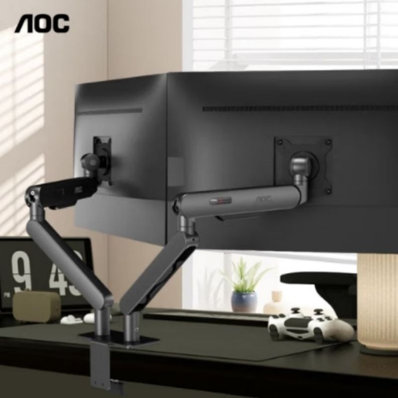 AOC AM420PLUS 显示器支架旋转电脑架 居家办公电脑支架 灰色按个销售