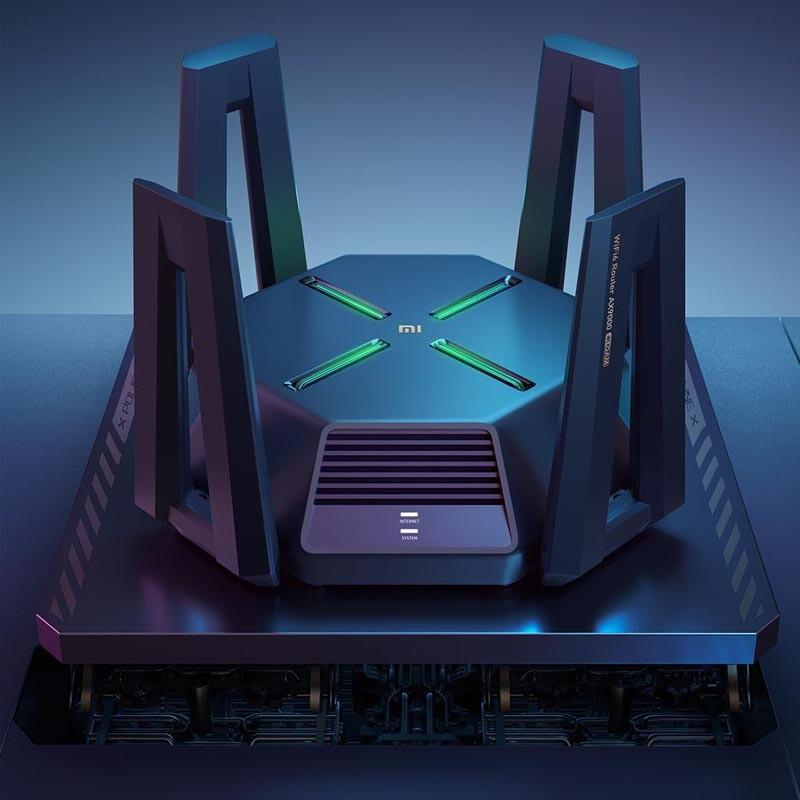 小米 AX9000 5G双频WIFI6 高通6核处理器无线穿墙千路由器 9000M速率按个销售