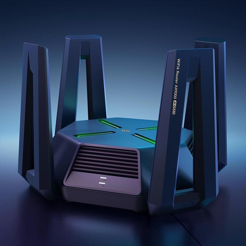 小米 AX9000 5G双频WIFI6 高通6核处理器无线穿墙千路由器 9000M速率按个销售