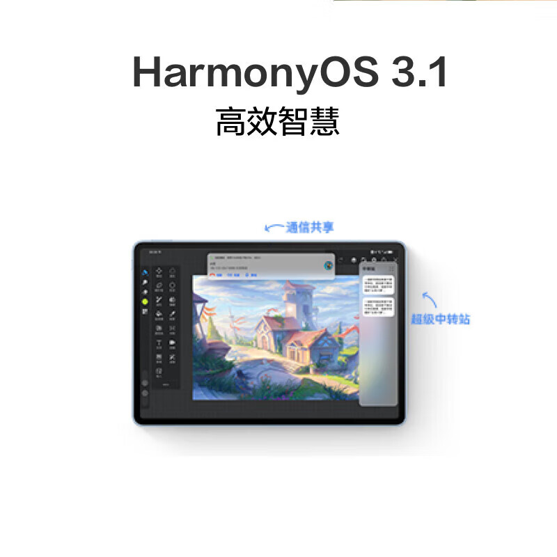 华为 MatePad Air 144Hz护眼全面屏2.8K超清平板电脑 12+256GB   11.5英寸 曜石黑按台销售