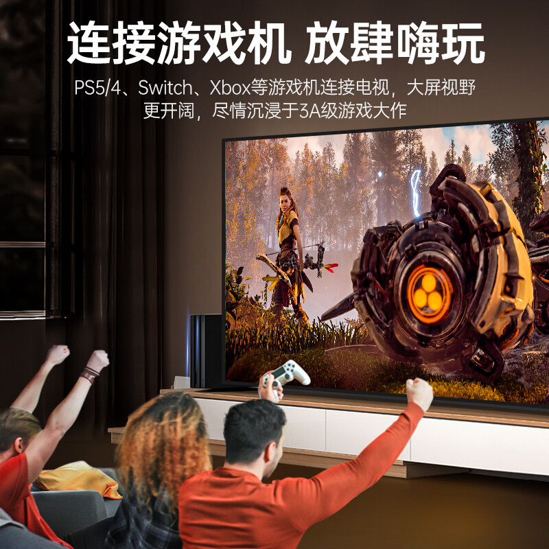 山泽 HDK-50 HDMI线工程级 4K数字高清线3D视频线 5米按个销售