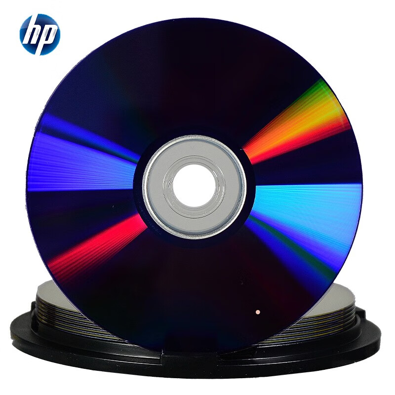惠普 DVD+R DL 刻录盘D9碟片 10片装8.5g按桶销售