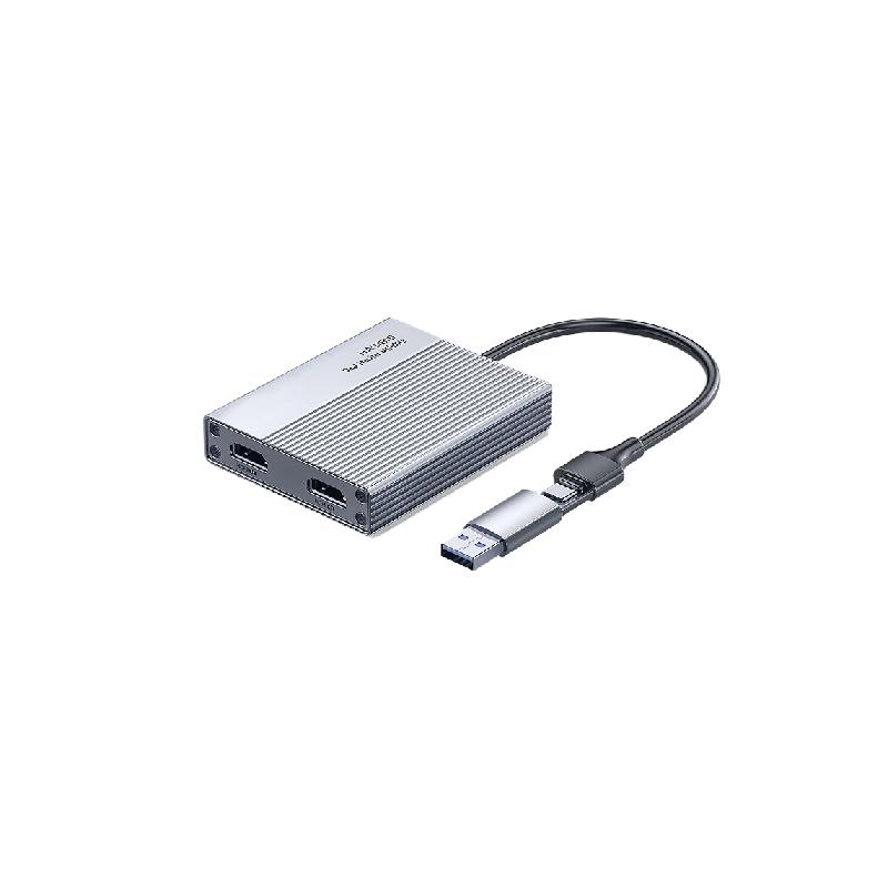 海备思 DPL01 Type-C扩展坞苹果电脑MacBook笔记本多屏异显USB转HDMI M1/2/3芯片适用按个销售
