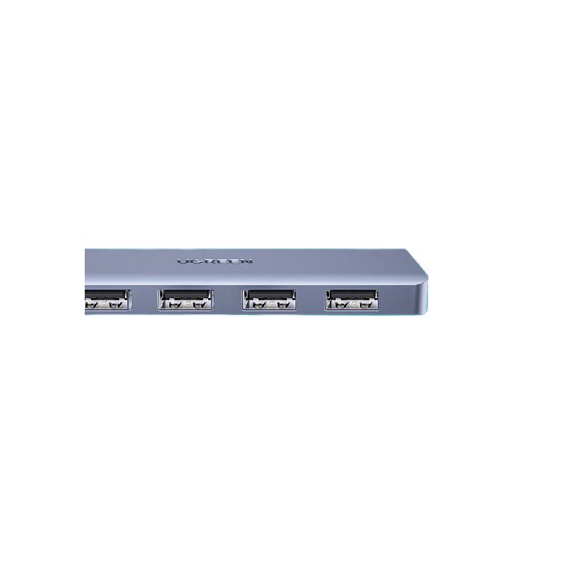 绿联 15917 高速4口集线器HUB拓展坞 USB3.0分线器 0.5米按个销售