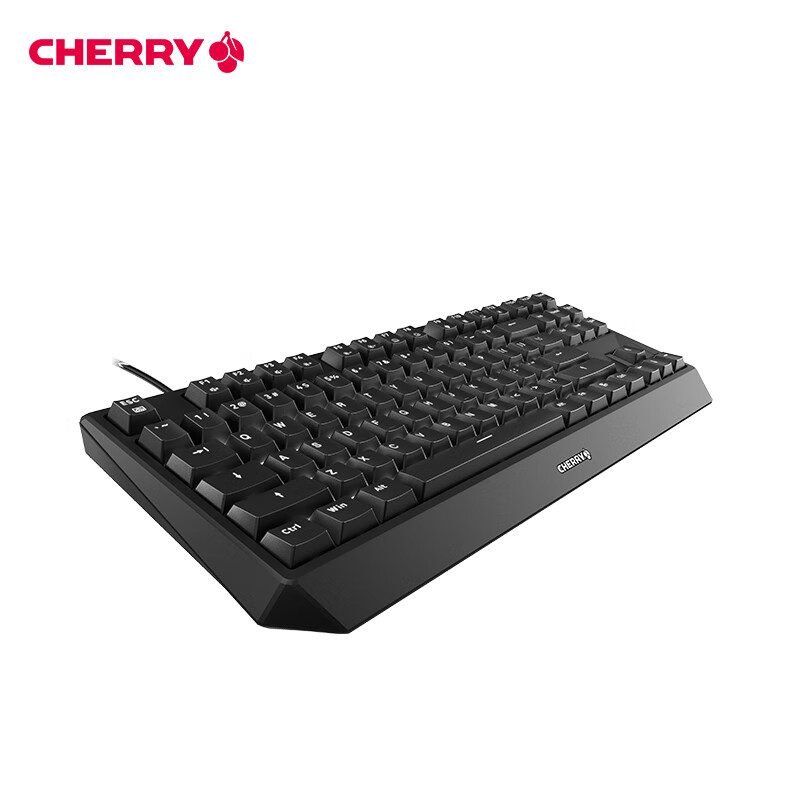 Cherry MX1.0 TKL G80-3810有线 机械键盘 87键 黑色 红轴按个销售