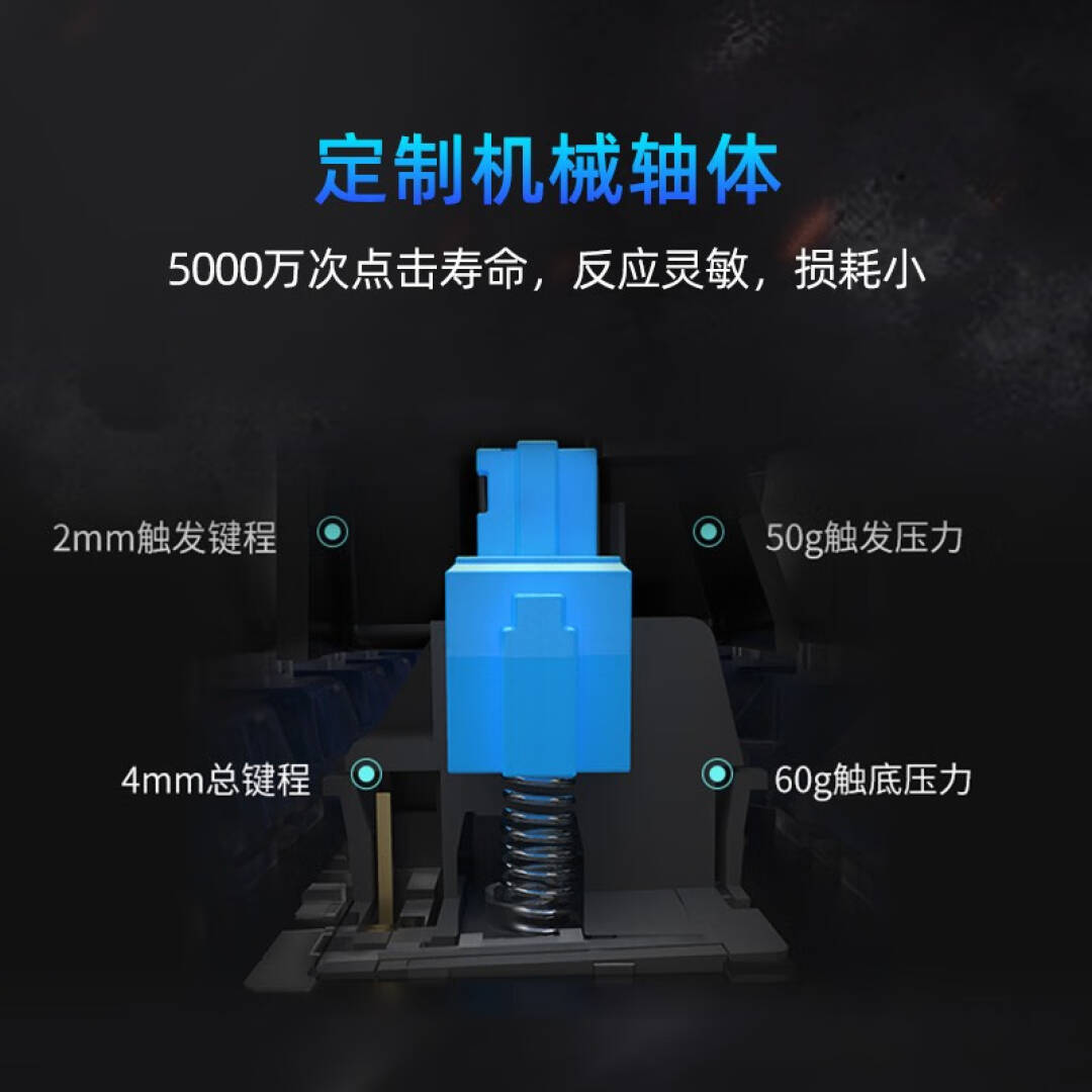 惠普 K10G 有线白光红轴全尺寸背光机械键盘 104键按个销售 惠普 K10G 有线白光红轴全尺寸背光机械键盘 104键按个销售