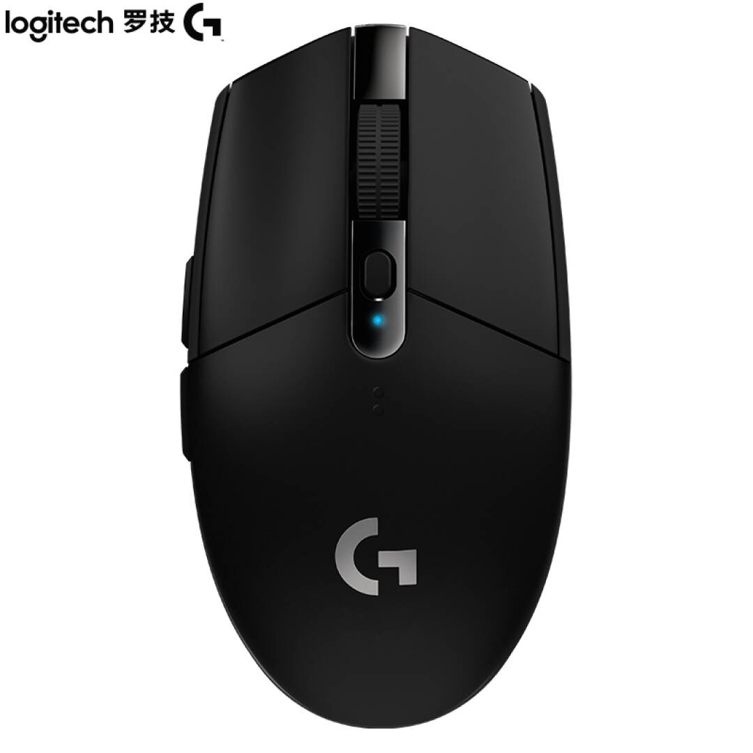 罗技 G304 LIGHTSPEED无线鼠标轻质便携 黑色按个销售