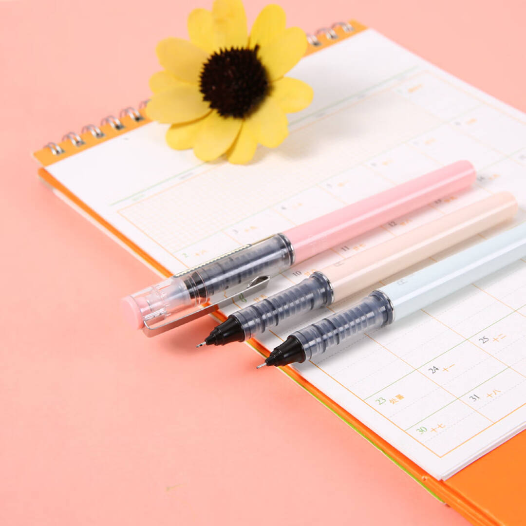 晨光 ARP41802A 裸色控系列直液式全针管签字笔 0.5mm 12支/盒 黑色按盒销售 晨光 ARP41802A 裸色控系列直液式全针管签字笔 0.5mm 12支/盒 黑色按盒销售