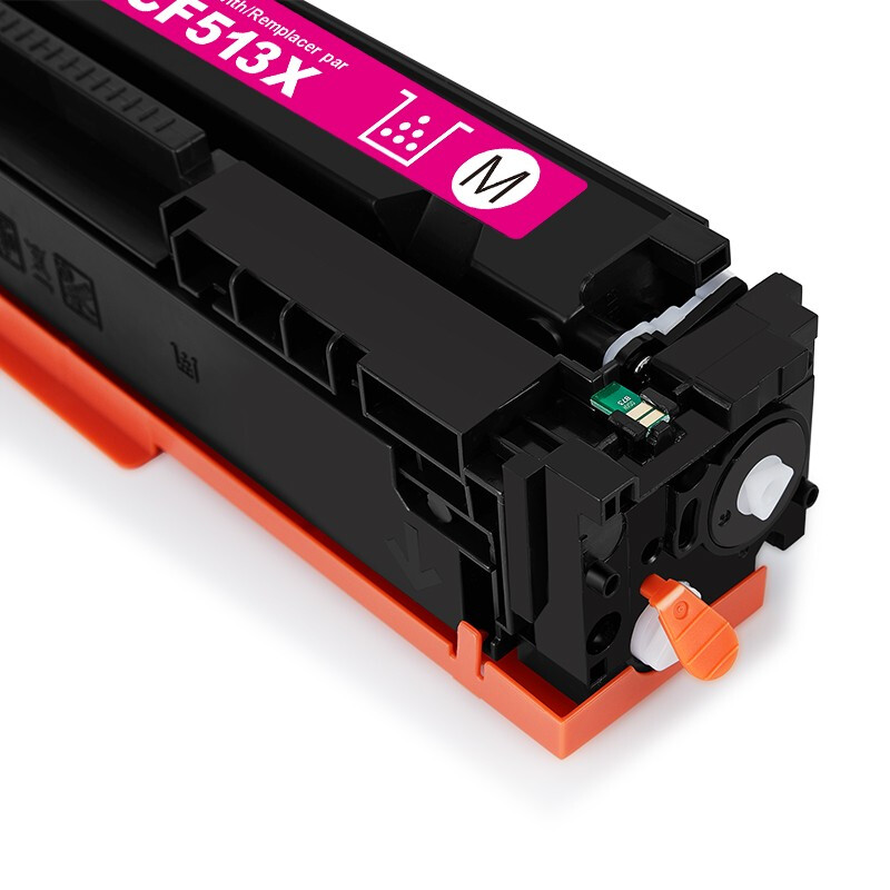 得印 CF513A/204A 硒鼓大容量 3000页 红色 适用惠普hp M180n M154a硒鼓M181fw M154nw彩色打印机按支销售