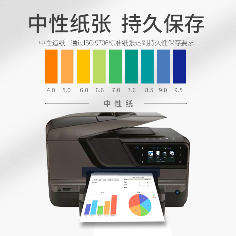 百旺 红百旺 A4打印纸彩激纸数码专用 100g500张*4包按箱销售