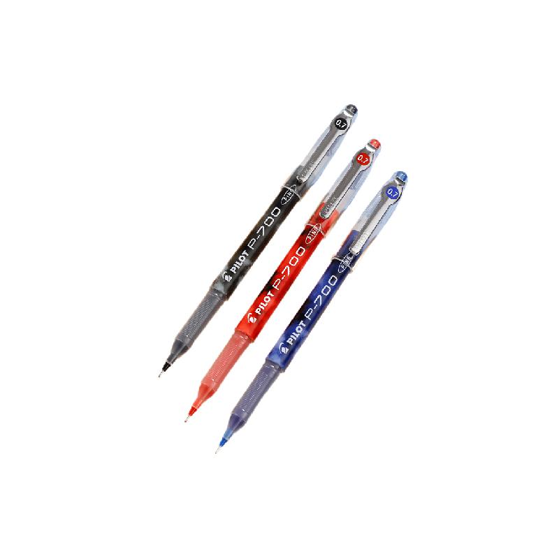 百乐 BL-P70 中性笔顺滑针嘴签字笔 0.7mm 12支装 蓝色按盒销售