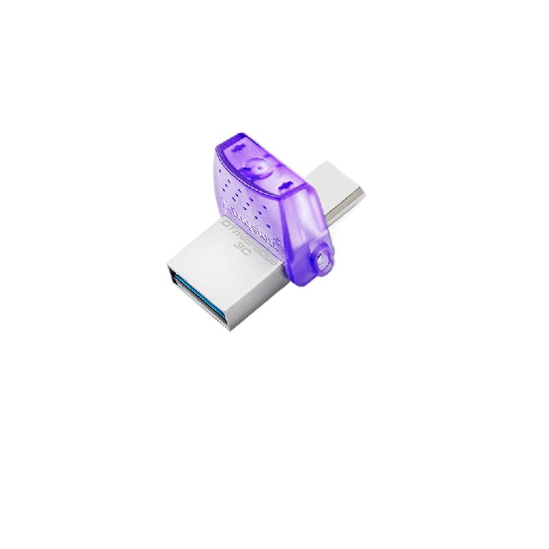 金士顿 DTDUO3CG3 Type-C USB3.2 Gen1 大容量手机电脑U盘 256GB 读速200MB/s按个销售