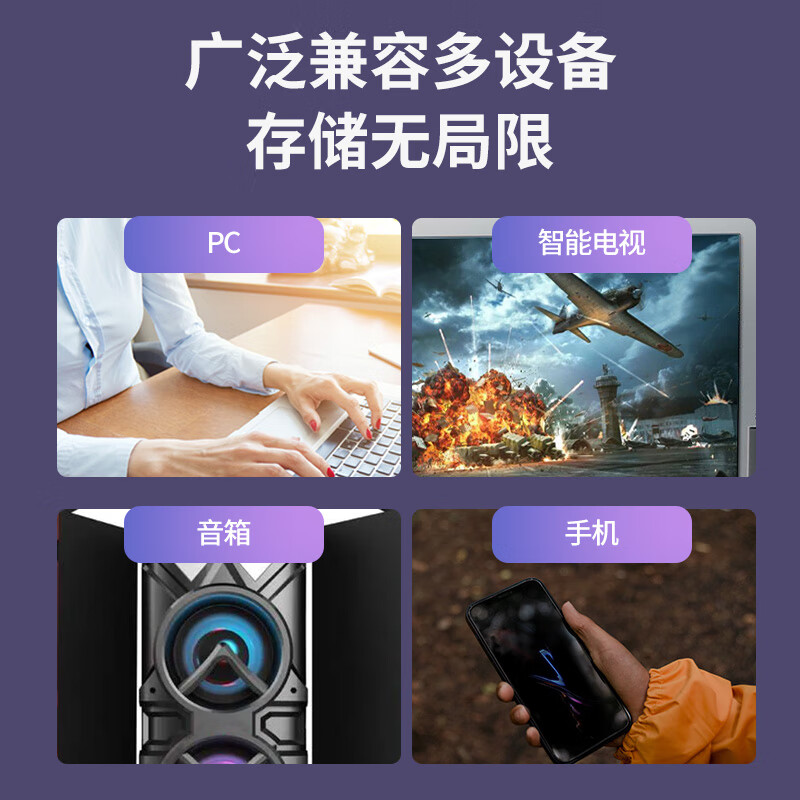 朗科 US15 Type-C/USB3.2 双接口U盘 128GB按个销售