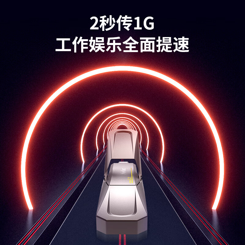 朗科 US5 超极速固态双接口U盘 读速550MB/s 写450MB/s 1TB按个销售
