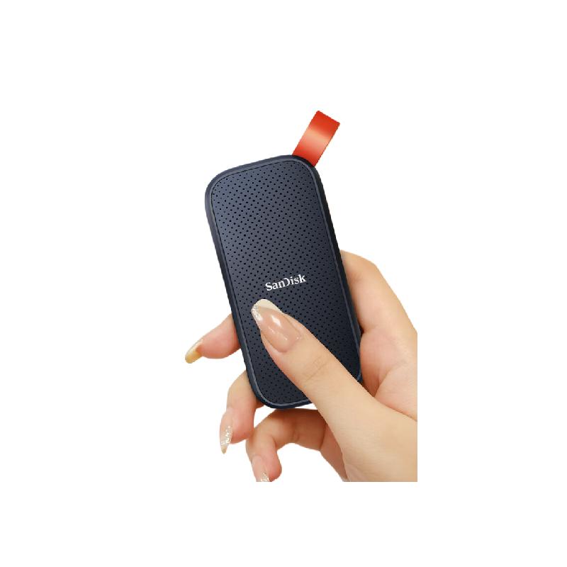 闪迪 SDSSDE30-2T00-Z26 Type-c USB3.2移动固态硬盘（PSSD）E30高速 读速800MB/s 2TB按个销售