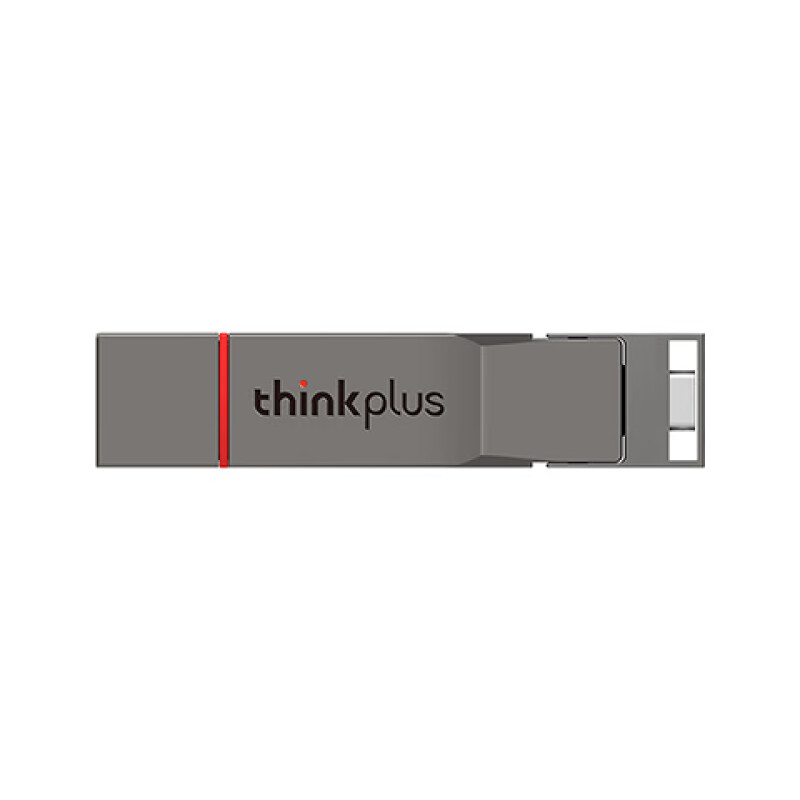 thinkplus TU280Pro 手机电脑双接口固态大容量金属U盘 读速高达1000MB/S 2TB按个销售
