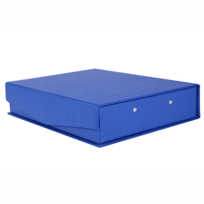 广博 WJ6757 55mmA4高质感磁扣档案盒 (带压纸夹)按个销售 广博 WJ6757 55mmA4高质感磁扣档案盒 (带压纸夹)按个销售