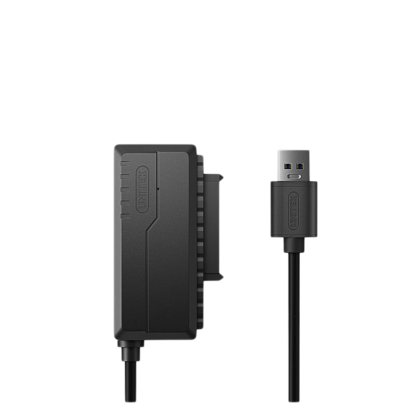 优越者 S108ABK-P2 usb3.0转sata易驱线带电源2.5/3.5英寸硬盘连接线 12V3A电源套装 0.6米按套销售