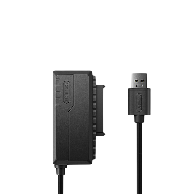 优越者 S108BBK usb3.0转sata易驱线 2.5/3.5英寸笔记本电脑机械固态硬盘连接线 1.2米按根销售