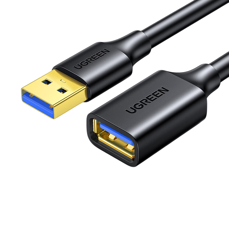 绿联 30127 USB3.0延长线 公对母数据连接线 3米按根销售