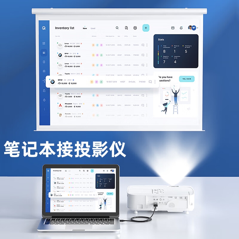 毕亚兹 ZH153 主动式Mini DP转HDMI2.0转换线 《4K60Hz》 1米按根销售 毕亚兹 ZH153 主动式Mini DP转HDMI2.0转换线 《4K60Hz》 1米按根销售