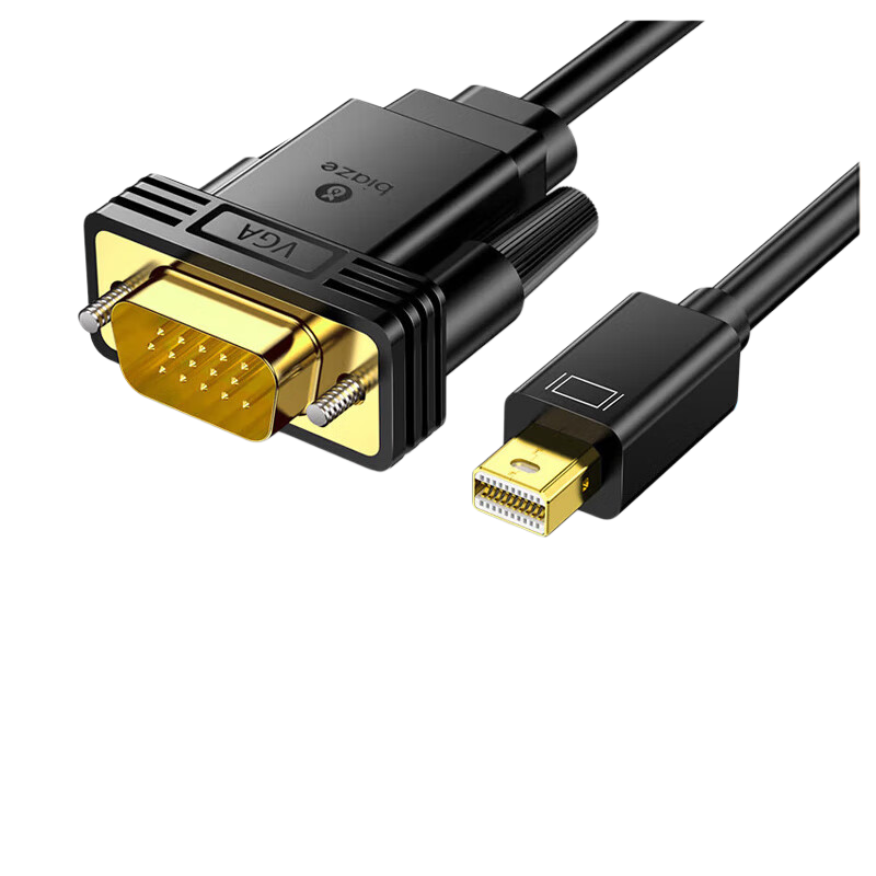 毕亚兹 ZH211 Mini DP转VGA转接线连接线 1.8米<高清>按根销售