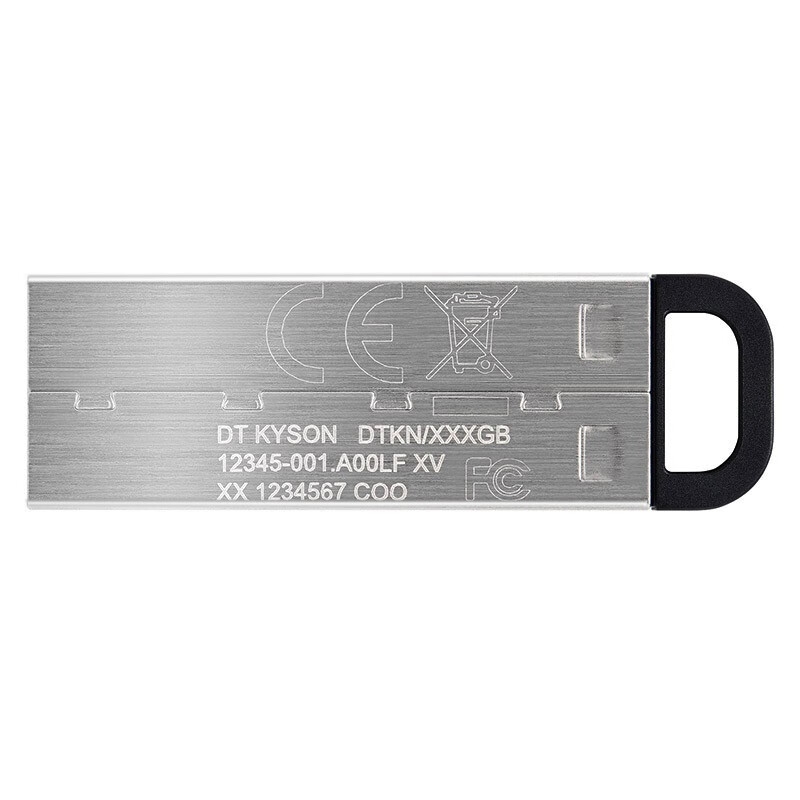 金士顿 DTKN USB 3.2 Gen 1 大容量U盘金属外壳 读速200MB/s 64GB按个销售