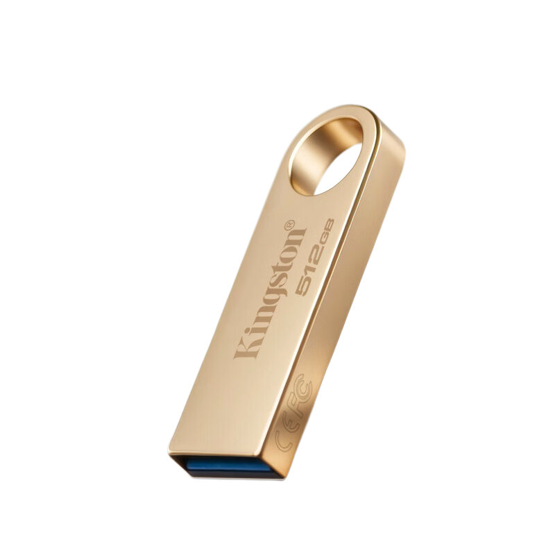 金士顿 DTSE9G3 USB3.2 Gen 1 大容量金属U盘 读速高达220MB/s 写速高达100MB/s 512GB按个销售